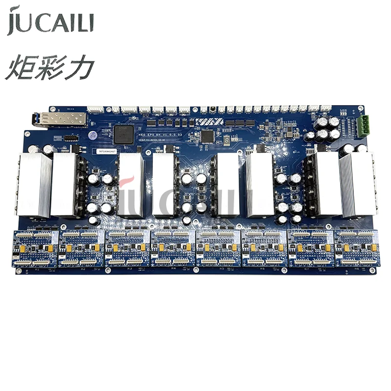 

JUCAILI 1pc Printer i3200 8 heads carriage board for Epson i3200 printhead for Hoson I3200 8H head board Durable quality