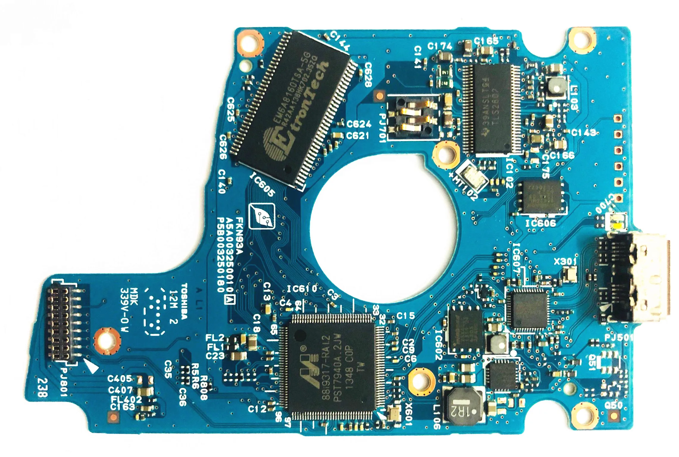 G0039A G0034A G4330A G3448A G003309A G003250A توشيبا HDD PCB/المنطق المجلس/MQ04UBF100 MQ04UBD200