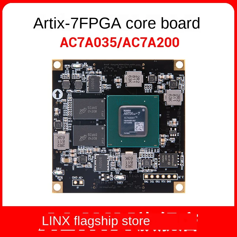 

Black and Golden Development of A7 Core Board Artix-7 200T/100T/35T Industrial Ac7a035 Ac7a200 for Alinx Shanxi FPGA