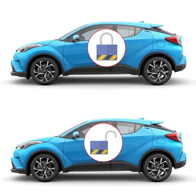 Electronic Automatic Window Lifter Door Speed Lock Unlock OBD Device Module  For Toyota C-HR CHR 2018 2019 2020 2021