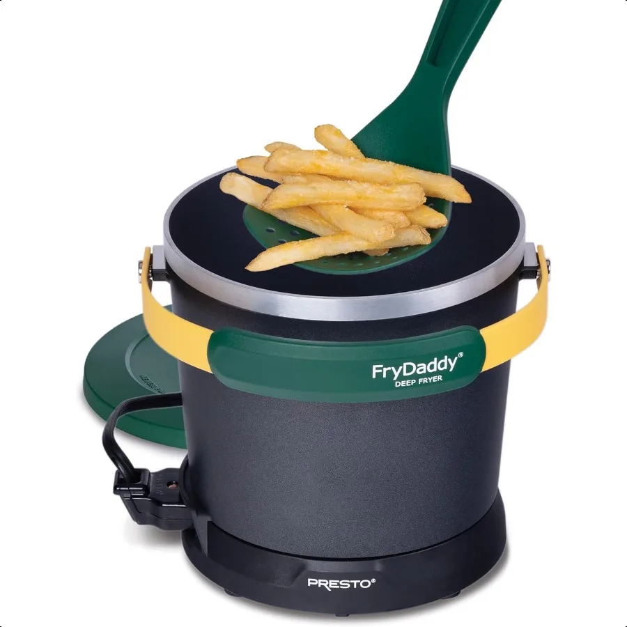 

05427 FryDaddy Electric Deep Fryer Green Gold