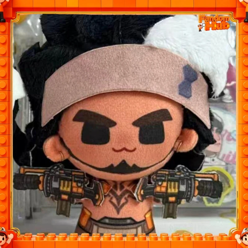 Overwatch Merch Ssvgg Attribute Mauga 10cm Cotton Doll Fan-Made High-Looking Game Plush Bag Charm Plush Toy Gift view 5
