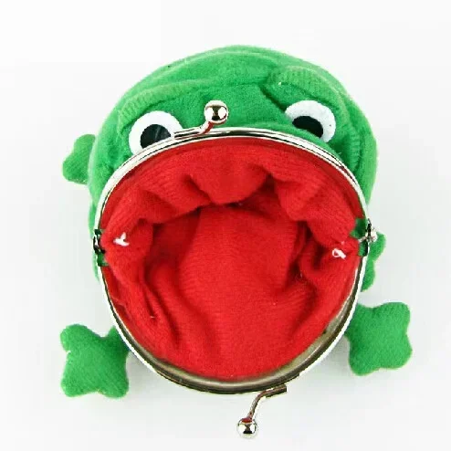 Coin Wallet Japanese Coin Purse Cute Pouch Holder Ninja Frog Cartoon Role Play Japan Anime Plush Stuffed Animals Toys Hobbies