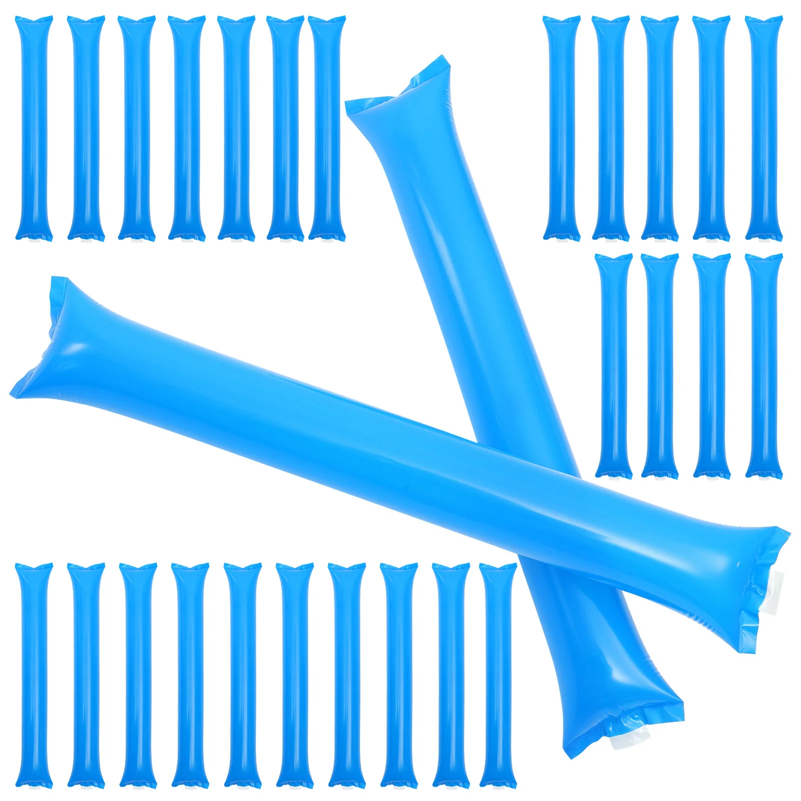 40 Pcs Inflatable Stick Noise Maker Sticks Cheer Party Favors Wands Sports Event