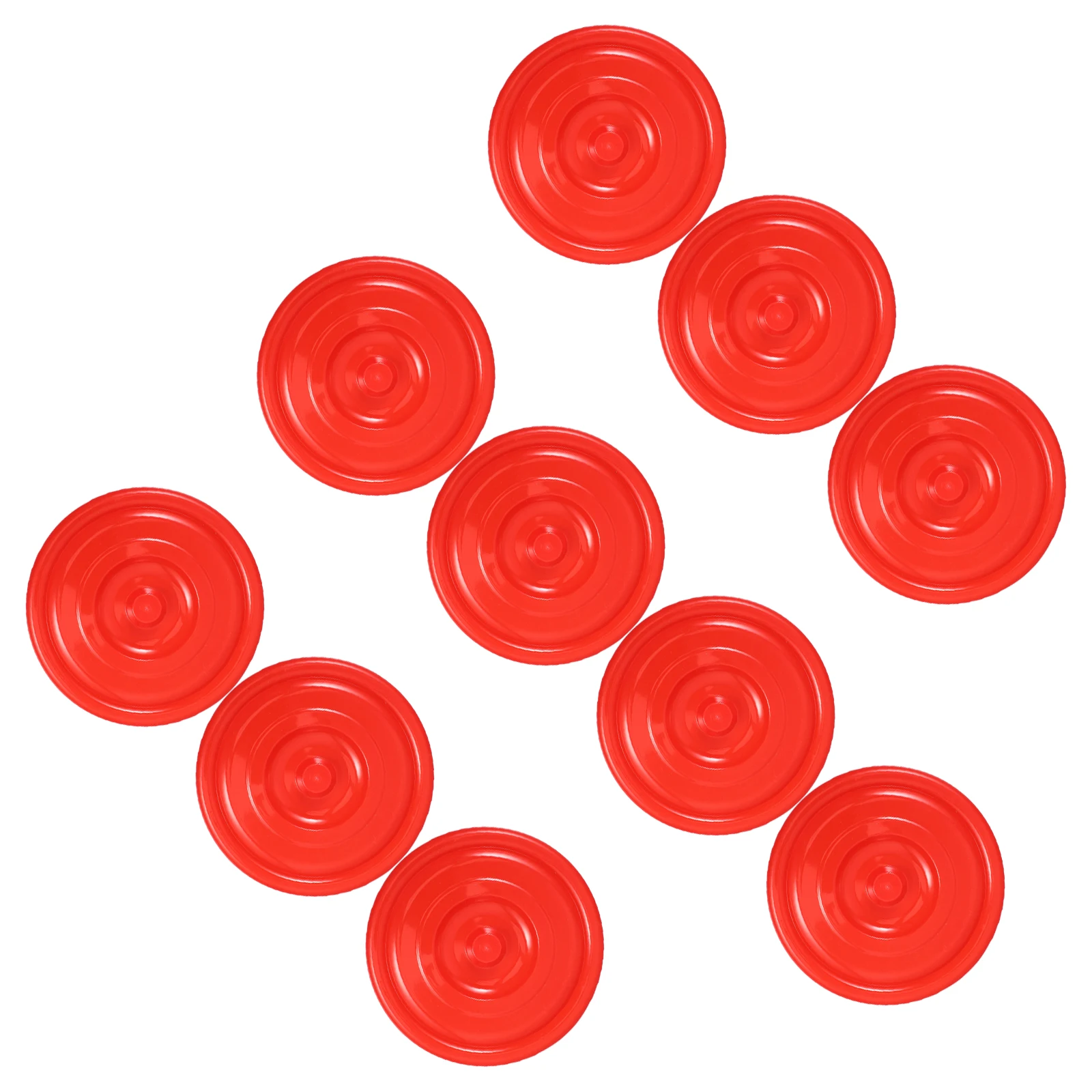 

10Pcs Plastic Trash Can Lids Round Design Universal Fit Leak-Proof Bucket Covers Replacement for Outdoor Kitchen Office Waste