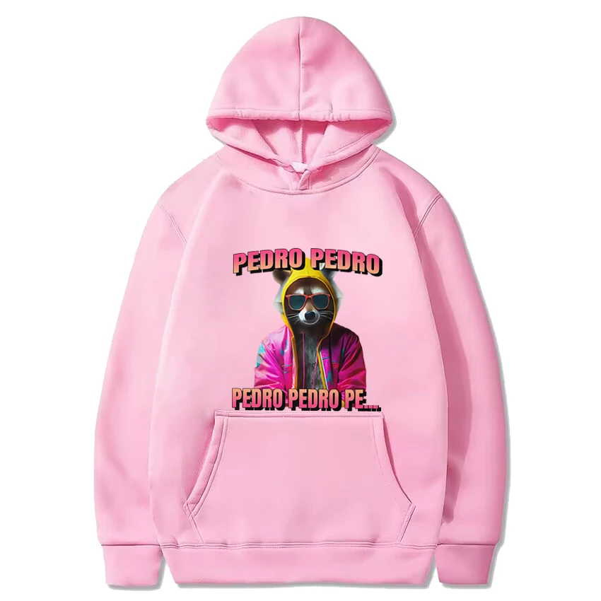 Sudadera con capucha de Peter Raccoon para hombre y mujer, ropa de calle informal de hip hop, Tops de manga larga de forro polar, con gráficos coloridos vintage, gran oferta, 2024