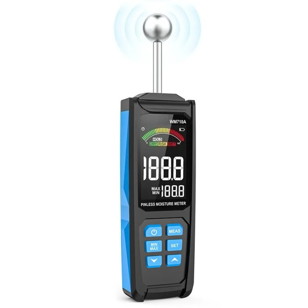 Digital wood hygrometer Wood hygrometer Alarm function Hygrometer Non-contact