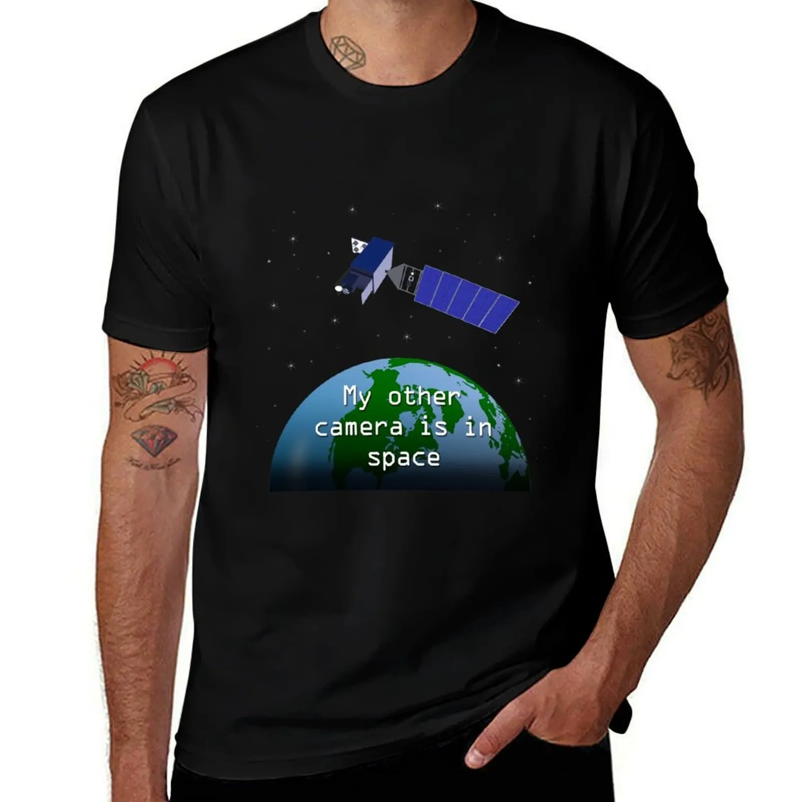 

shirt cotton Space t shirt man Other t in 100 percent shirt essential t for plain is Camera man T-Shirt My