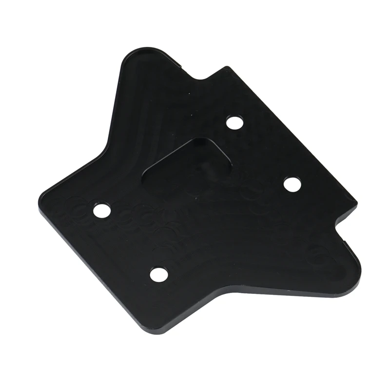 Placa inferior trasera de Metal, cubierta protectora, placa de deslizamiento para Arrma Kraton 6S 1/8 RC, piezas de mejora de coche