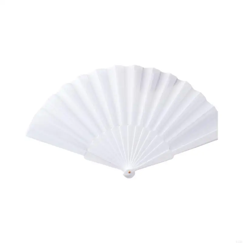 Folding Hand Fan Retro Cloth Fabric Fan Chinese Kung Fu Taichi Hand Fan