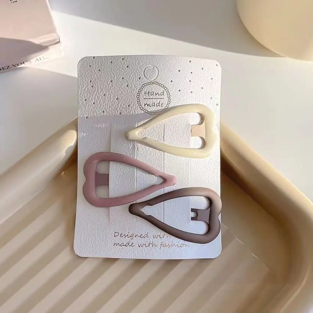 

3 шт./компл., индивидуальная металлическая заколка со звездой Love BB, капля воды, квадратные заколки Y2k, заколка для волос, украшение для вечеринки