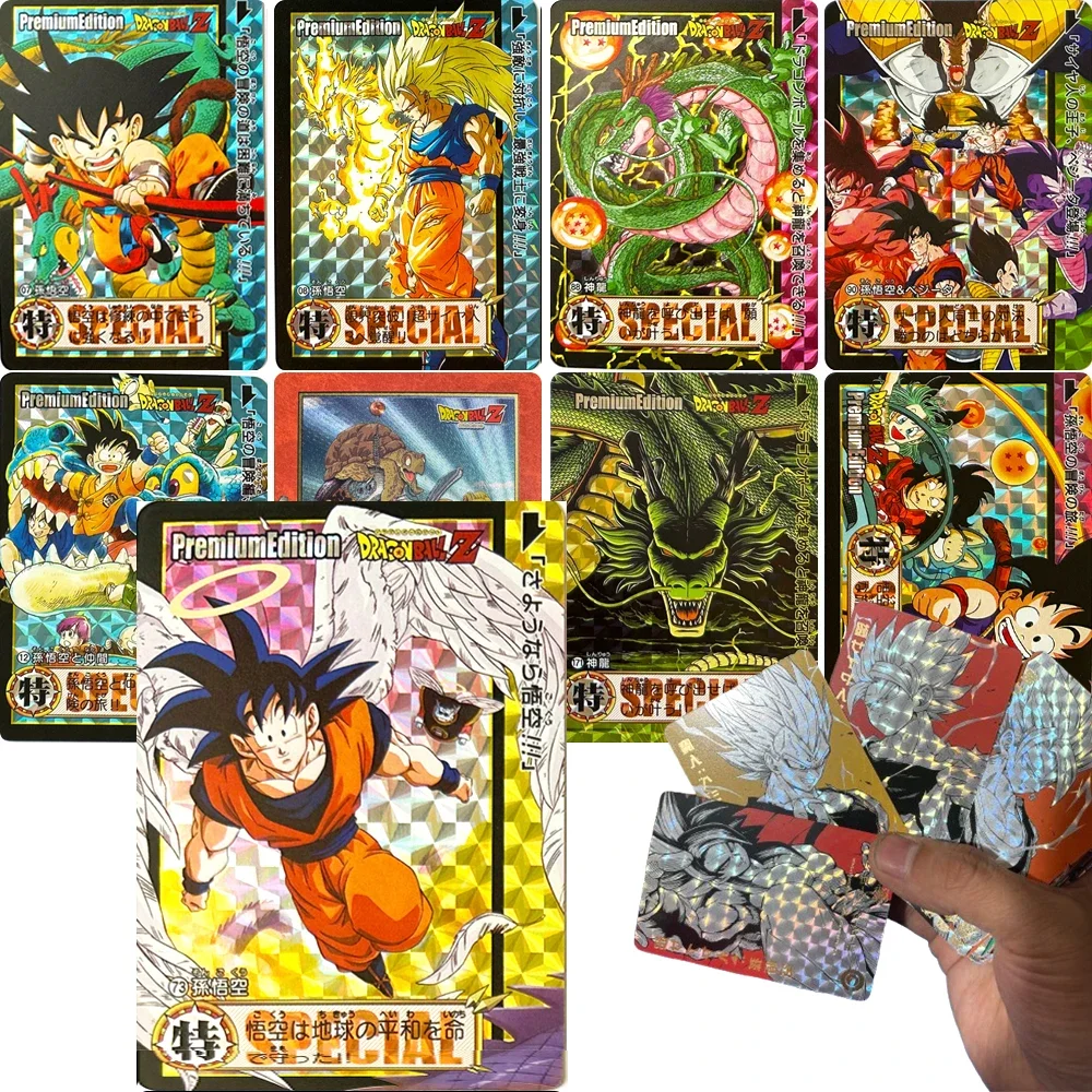 Anime characters Dragon Ball Super Bulma Trunks Frieza DIY Homemade cover Collection card Christmas birthday gift Game toys
