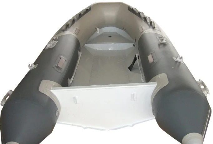 Premium Top Quality Fully Customized PVC Hypalon 360cm Rigid Rib Inflatable Boat With Aluminium Fiberglass Hull