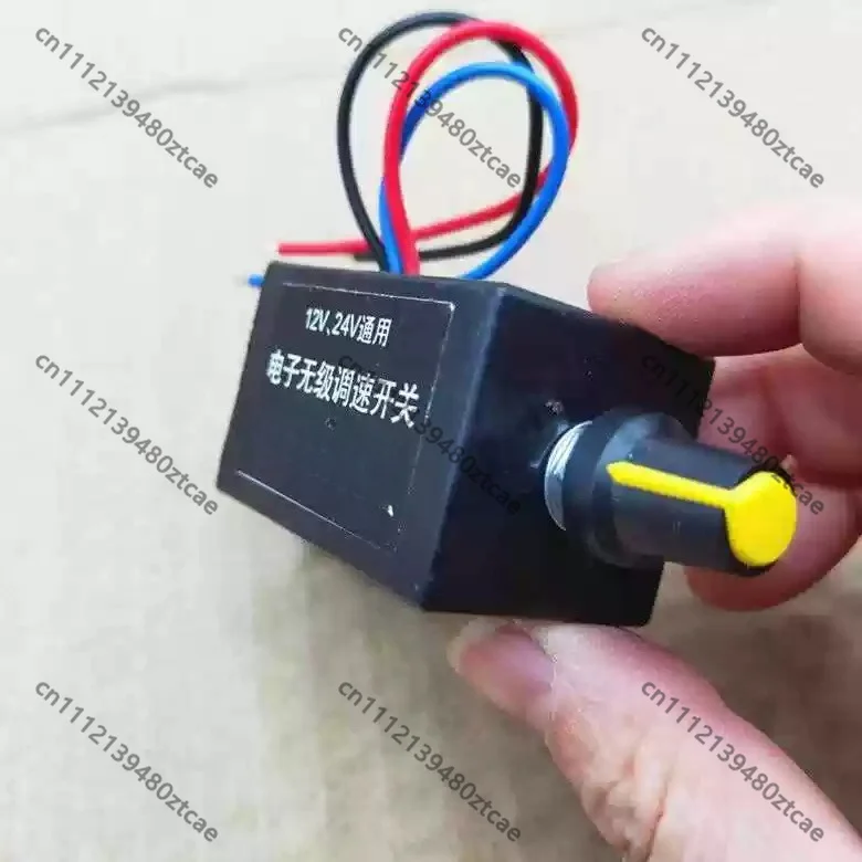 12V 24V High Power DC Variable Speed Electronic Switch Fan Governor For Car Truck Air Conditioner And Heater