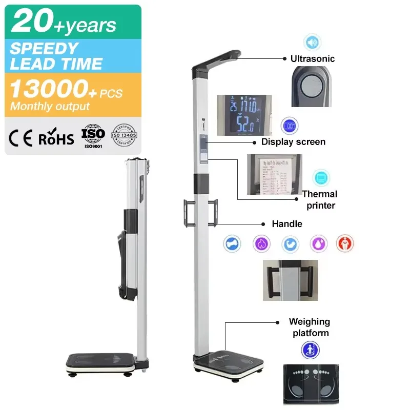 

Household Weighing Scale Electronic Body Composition Height Weight Fat and Bmi Scale