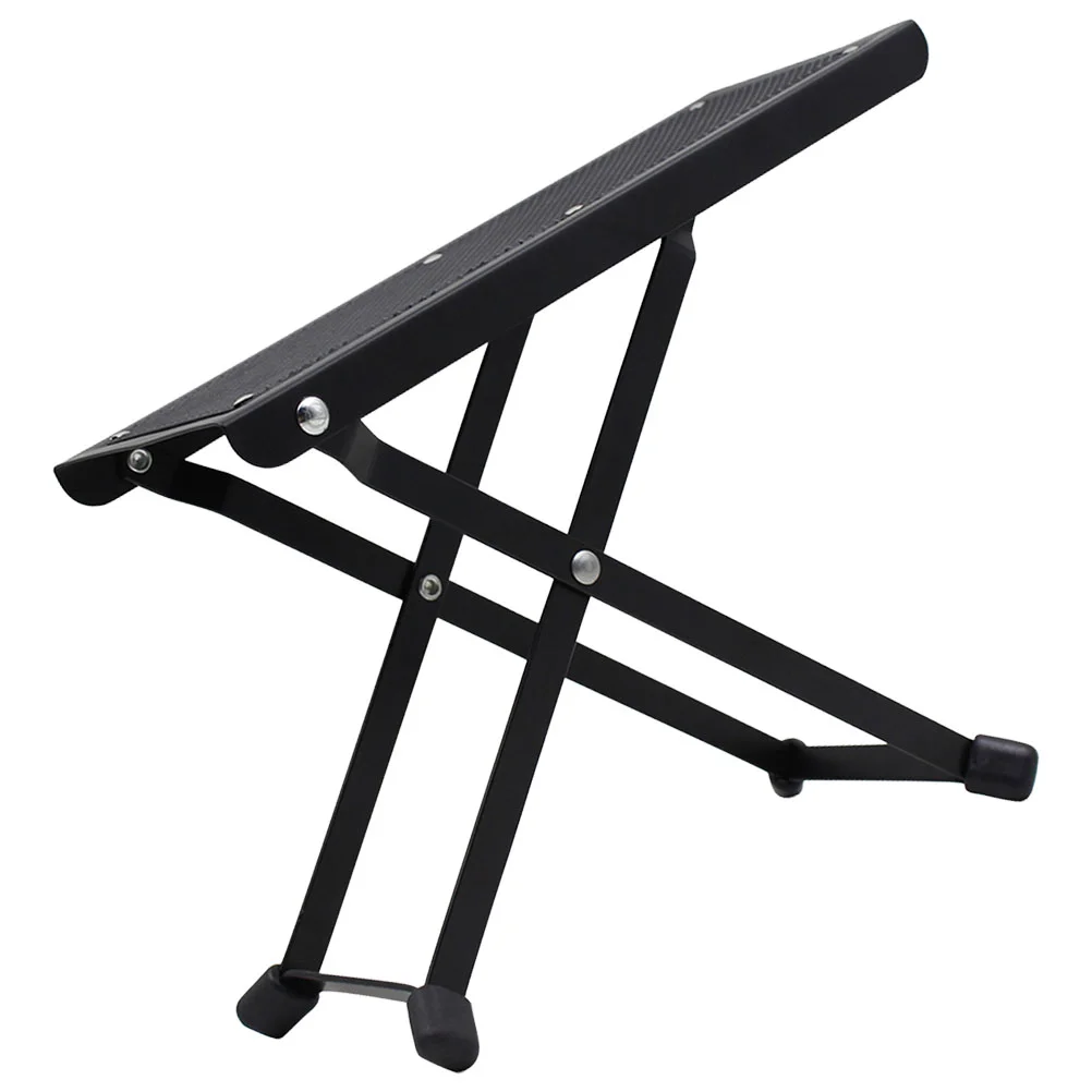 

Guitar Step Stool Footstool Classical Rest for Guitarists Musician Accessories Foldable