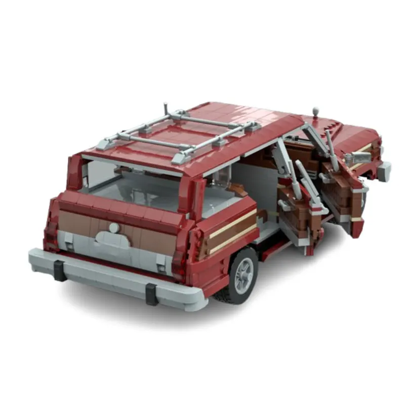 

Small particle assembled building blocks MOC-154446 1841pcs Car construction toys 3D model gifts Puzzle ornaments