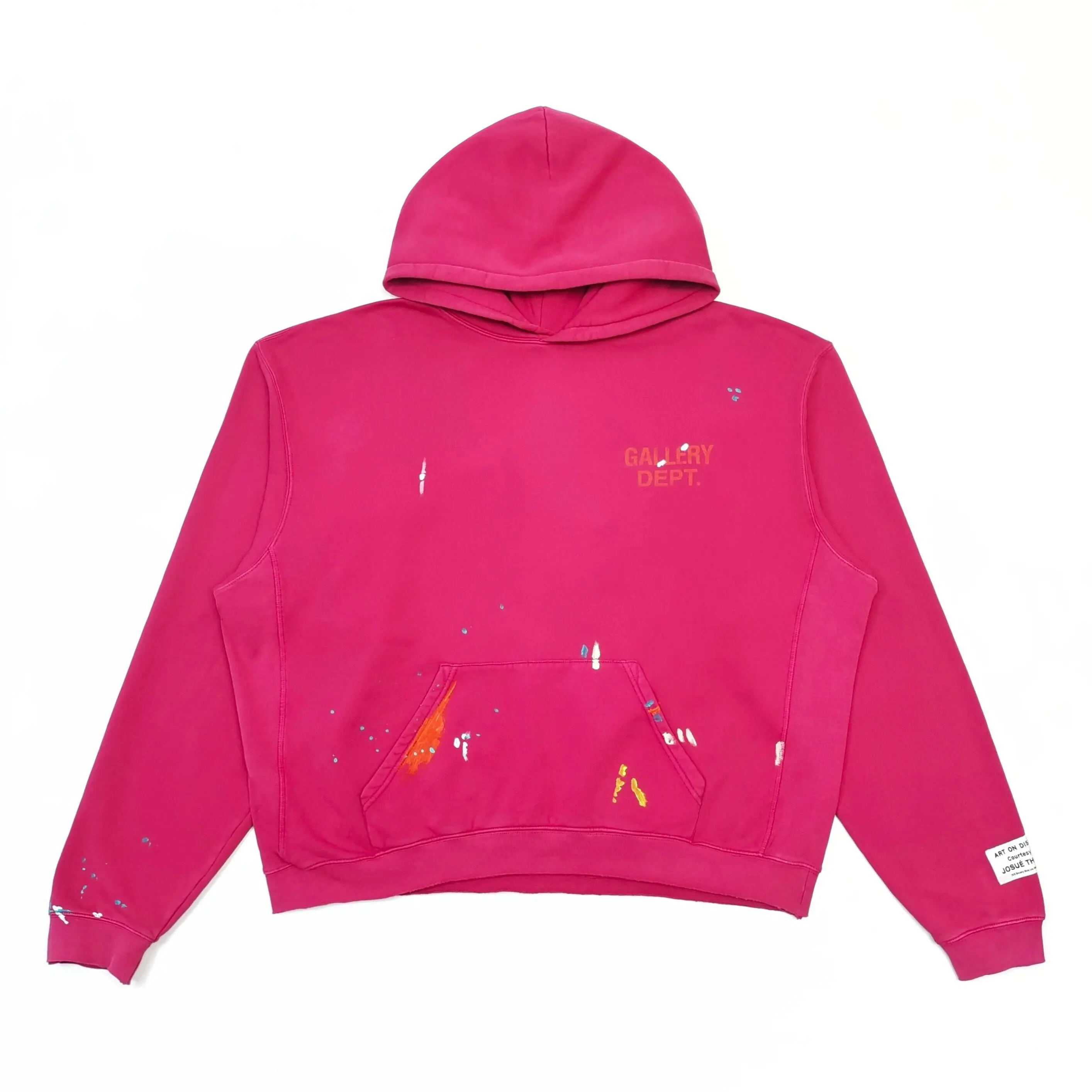 Gallery dept alphabet print OS sweater hoodie
