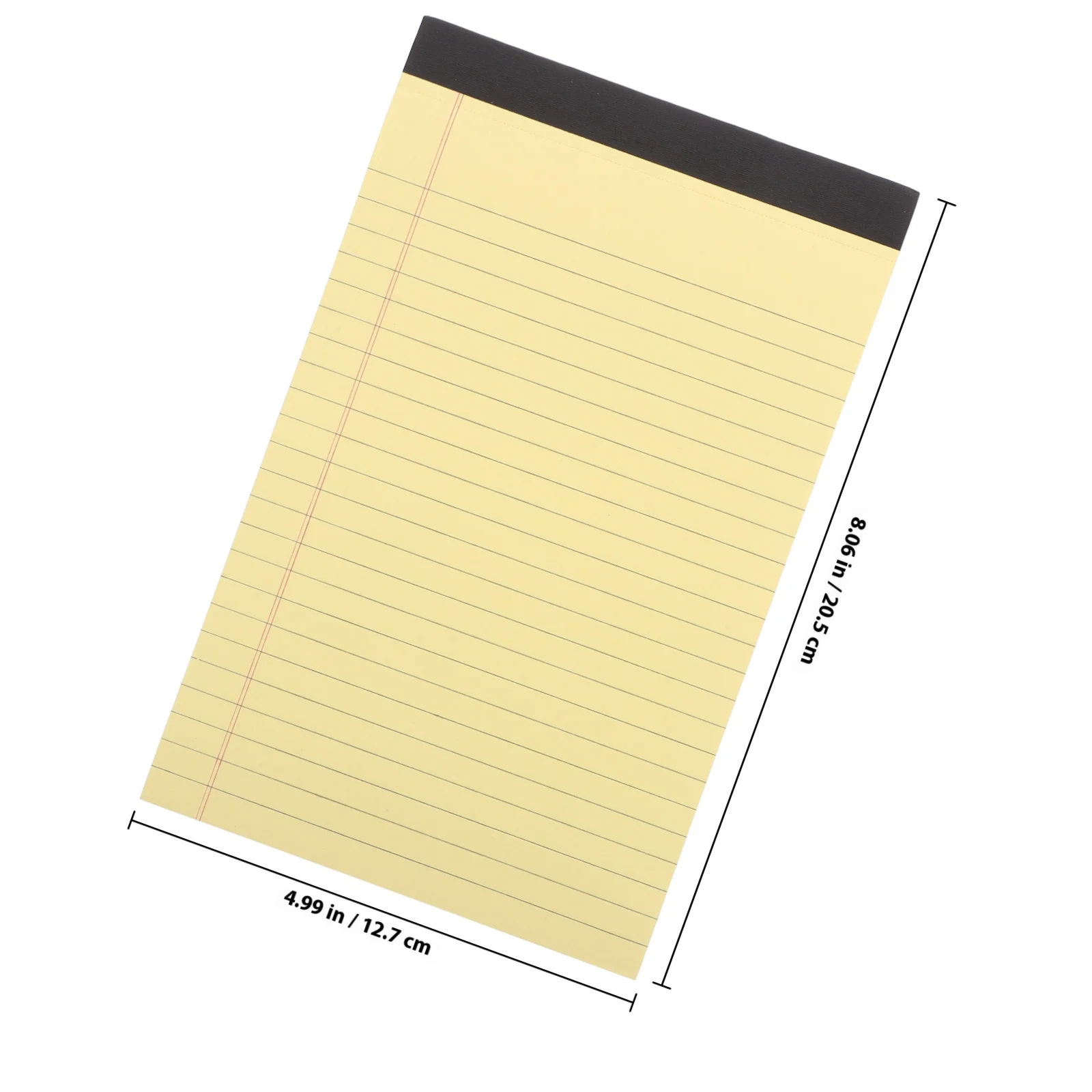Blocco note piccolo da 4 pezzi - Blocco note con linee orizzontali per appunti Blocco note per ufficio scolastico