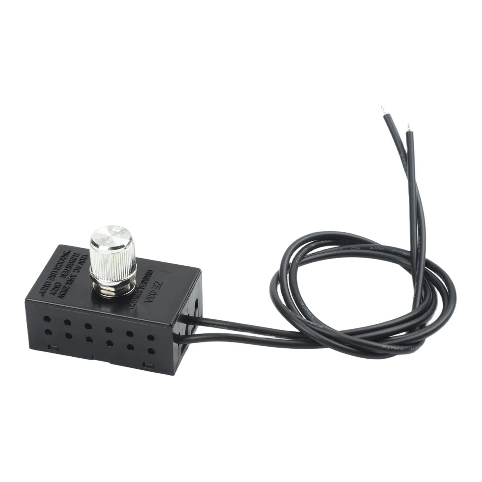 for ze 03A Continuous Dimming Rotary Switch for Halogen and Dimmable LED Light Fixtures 120V 240V 300W Rating