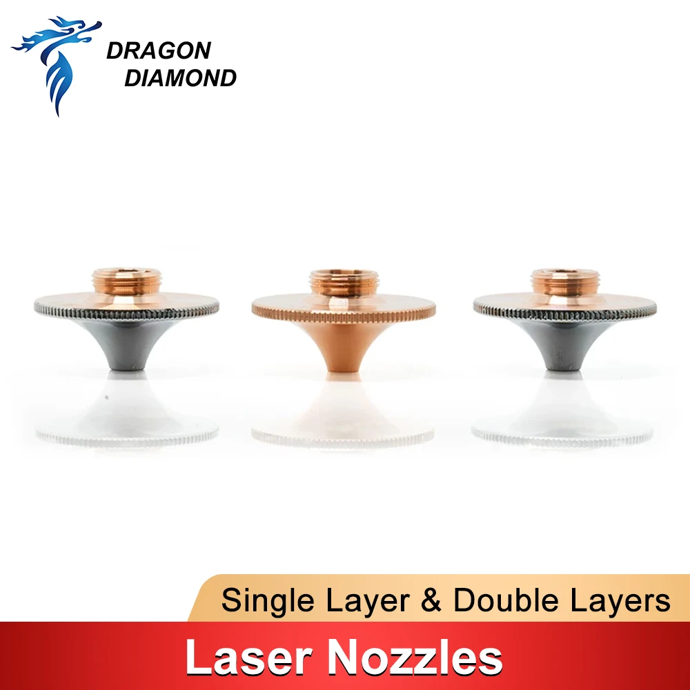 Laser düse Single Double Layer Ø 28mm Kaliber 0086-13010 für Ray tools Precitec Wsx Faser Lasers chneidkopf