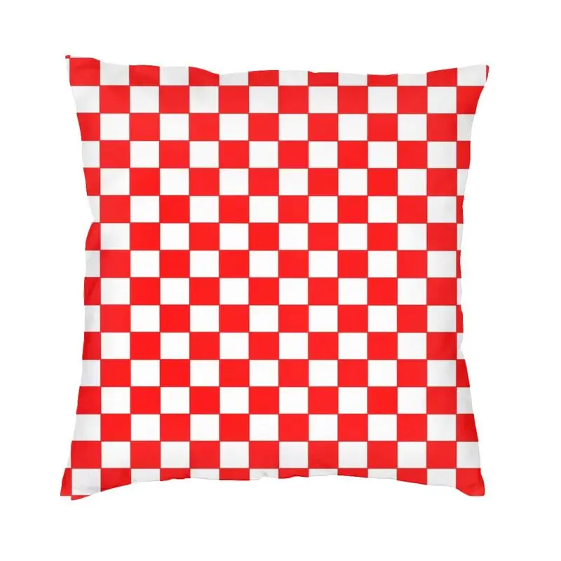 

Checkerboard Colorful Geometric Plaid Cushion Covers Sofa Decoration Square Throw Pillow Cover 40x40