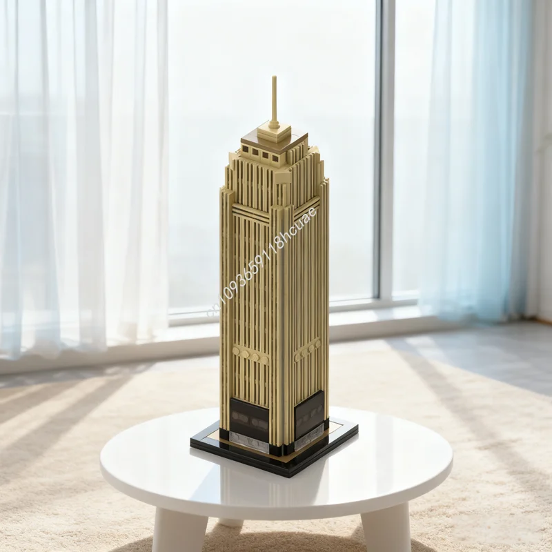 

502pcs MOC Rand Tower Minneapolis Architectureed Model Building Christmas Gifts Blocks Toys Architecture DIY Idea Kids Birthday