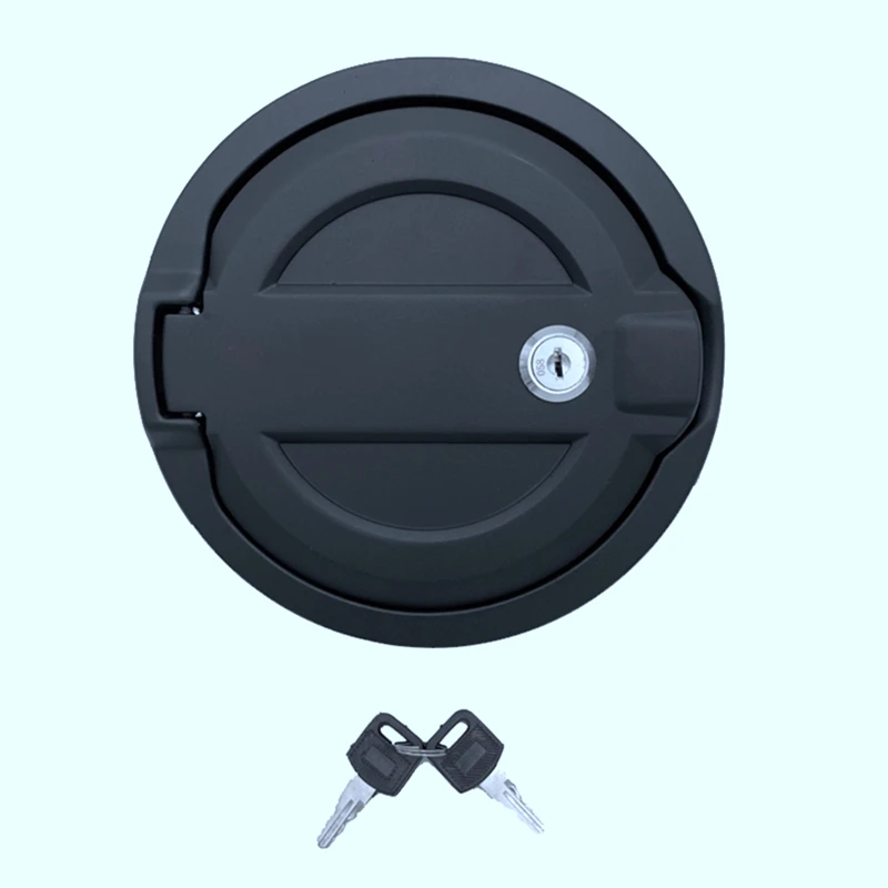 

Крышка двери топливного наполнителя с замком, крышка бензобака для JEEP JL 2019 +, замена автомобильных аксессуаров (с замком)