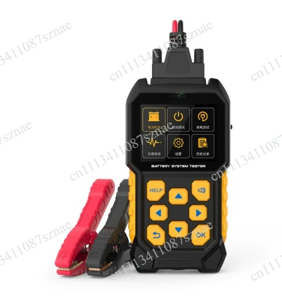 12V 24V BT460 Car Battery Voltage Life and Resistance Tester, Digital Auto Battery Diagnostic Analyzer for Vehicle Maintenance