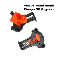 1/2/4pcs Wood Angle Clamps 90 Degrees Woodworking Corner ClampRight Clips DIY Fixture Hand Tool Set for Taper,T Joints,Plate