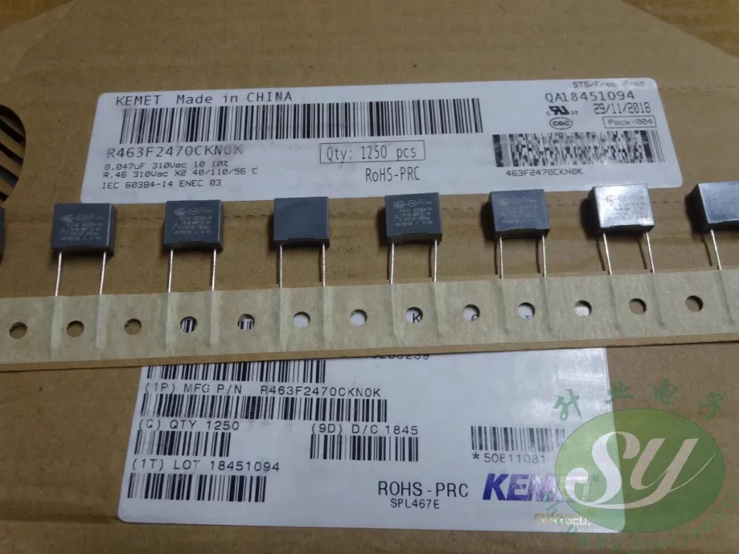 

10PCS AV R463F2470CKN0K 0.047uf/310VAC 47nf 473 New film capacitor