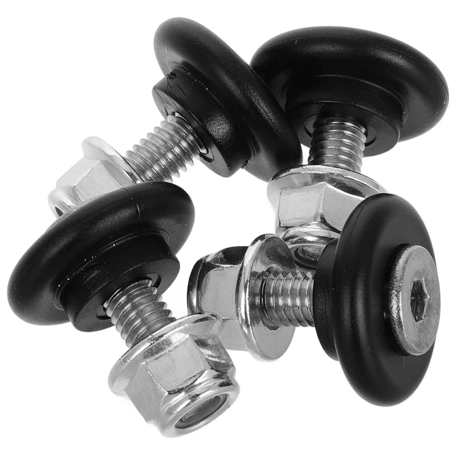 

4Pcs Motorcycle Tail Box Buckle Base Plate Aluminum Alloy Quick Release Lightweight Luggage Box Bracket Motorcycle Part