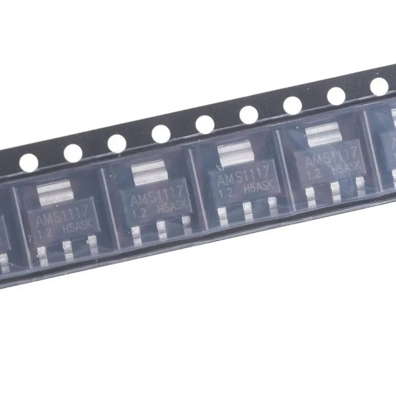 100pcs New SOT-223 AMS1117 1.2V 1A Fixed Output SMD LDO Linear Regulator AMS1117-1.2