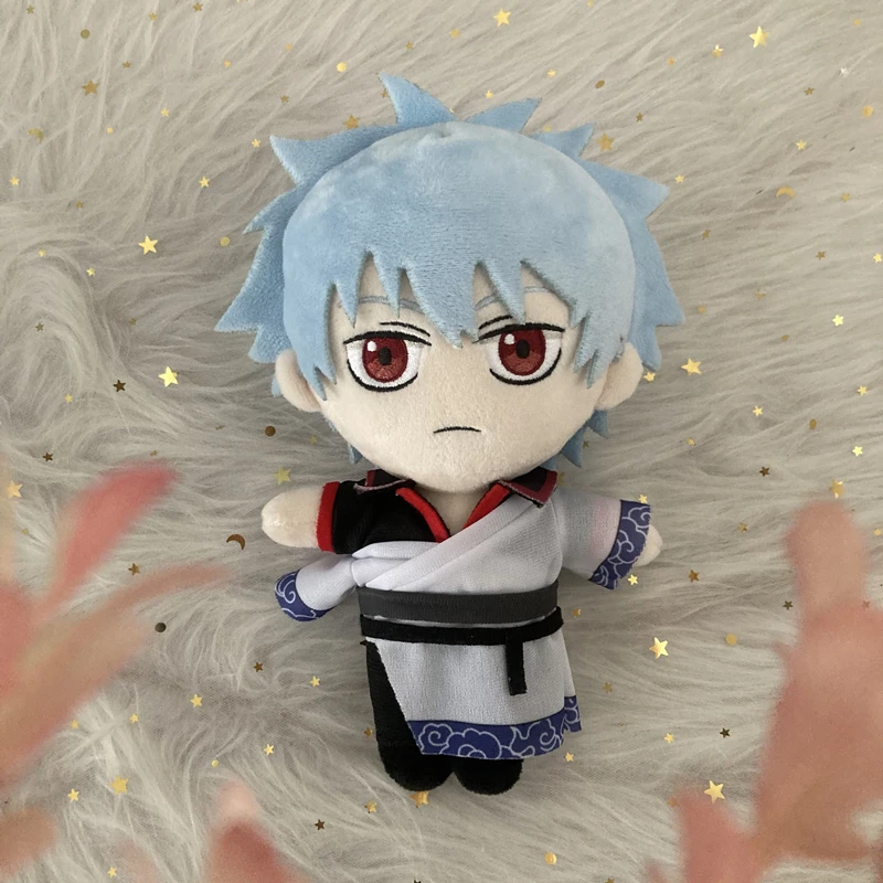 

Anime Gintama Sakata Gintoki Plush Doll 20cm Cartoon Cute Soft Stuffed Pillow Kids Birthday Gift Cosplay