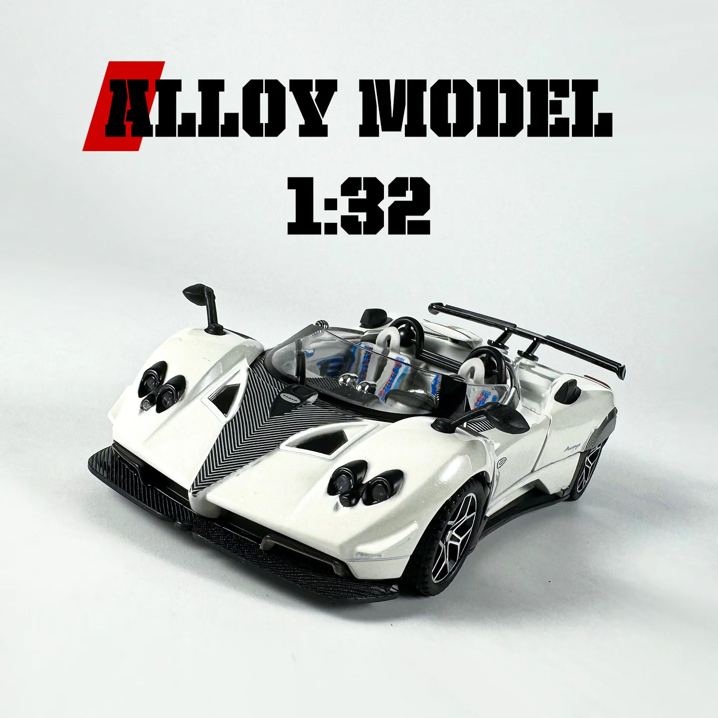 1:32 Zongta HP legering model sportwagen, desktop ornament, het beste verzamelobject voor automodel liefhebbers, Halloween cadeau