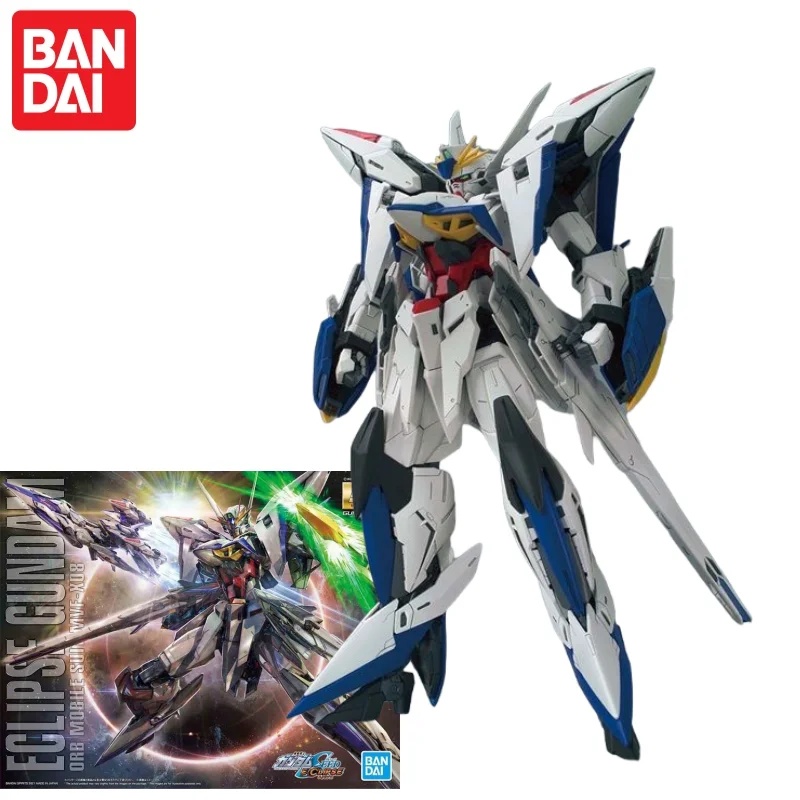 

Bandai Mg 1/100 Seed Eclipse Manga Heaven's Eclipse Gundam Трансформируемая сборная модель Mecha Warrior Фигурка Развивающая игрушка