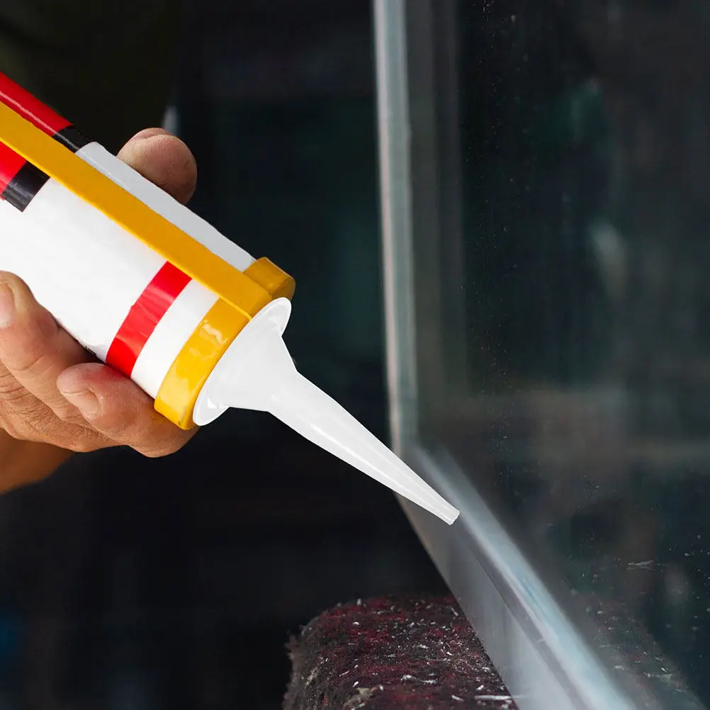 

Набор из 10 высокоэффективных насадок для герметика: прочные пластиковые конические наконечники для точного нанесения клея при ремонте дома