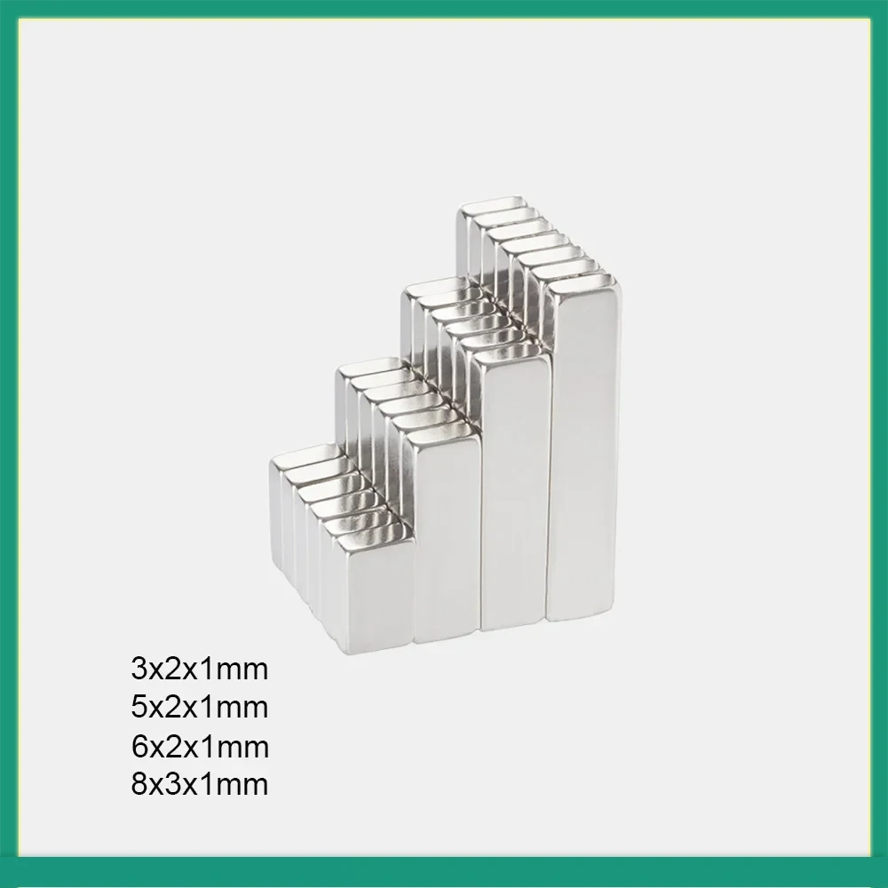 3x2x1 5X2x1 8x3x1 Small Block Magnets 3*2*1 For Home Refrigerator,Office,DIY 5*2*1 Strong Powerful Magnet 6*2*1 8*3*1 10*5*1
