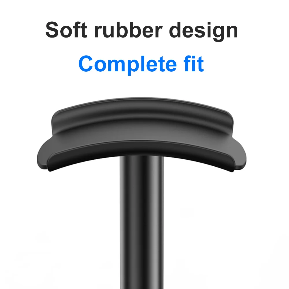 Soporte de aleación de aluminio para auriculares, organizador de escritorio para ahorro de espacio, colgador de auriculares para juegos