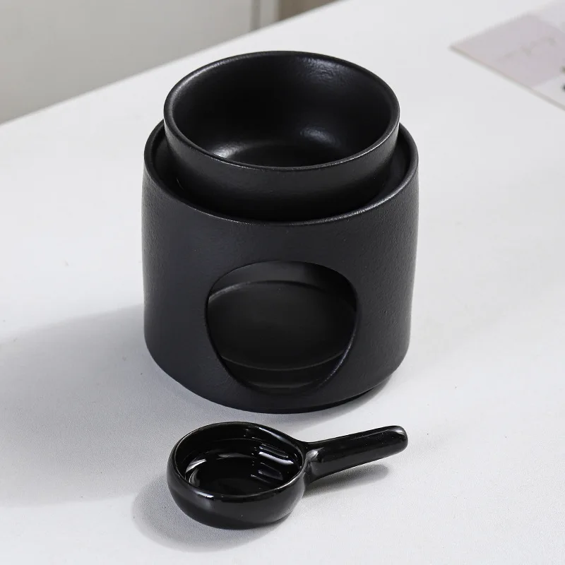 3 in 1set Candle Heating Holder Ceramic Essential Oil Reed Diffuser Incense Burner Household Spa Aromatherapy Furnace Home Decor