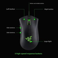 Razer Deathadder Viper Standard Edition 6400 Wired Gaming mouse New esports LOL