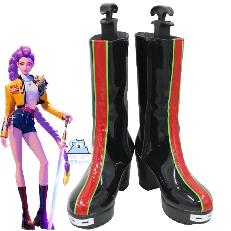 

Anime KPop Demon Hunter Rumi Cosplay Shoes HUNTR/X KPop Idol Rumi Shoes Boots Outfit For Hallowmas Party Adult Women Men