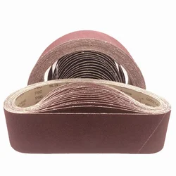 Bandas abrasivas para lijadora de correa, cinturones de lijado, madera, suave, Metal, pulido, papel de lija, herramienta abrasiva, 330x30mm, P40-3000, 5 unidades