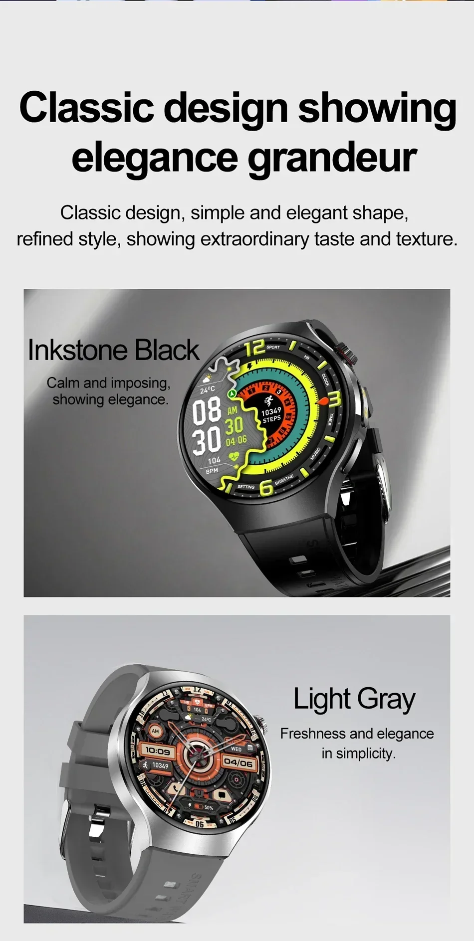 Sports Smart Watch with Bluetooth Calling, IP67 Water Resistance and 150+ Sports Modes description 6