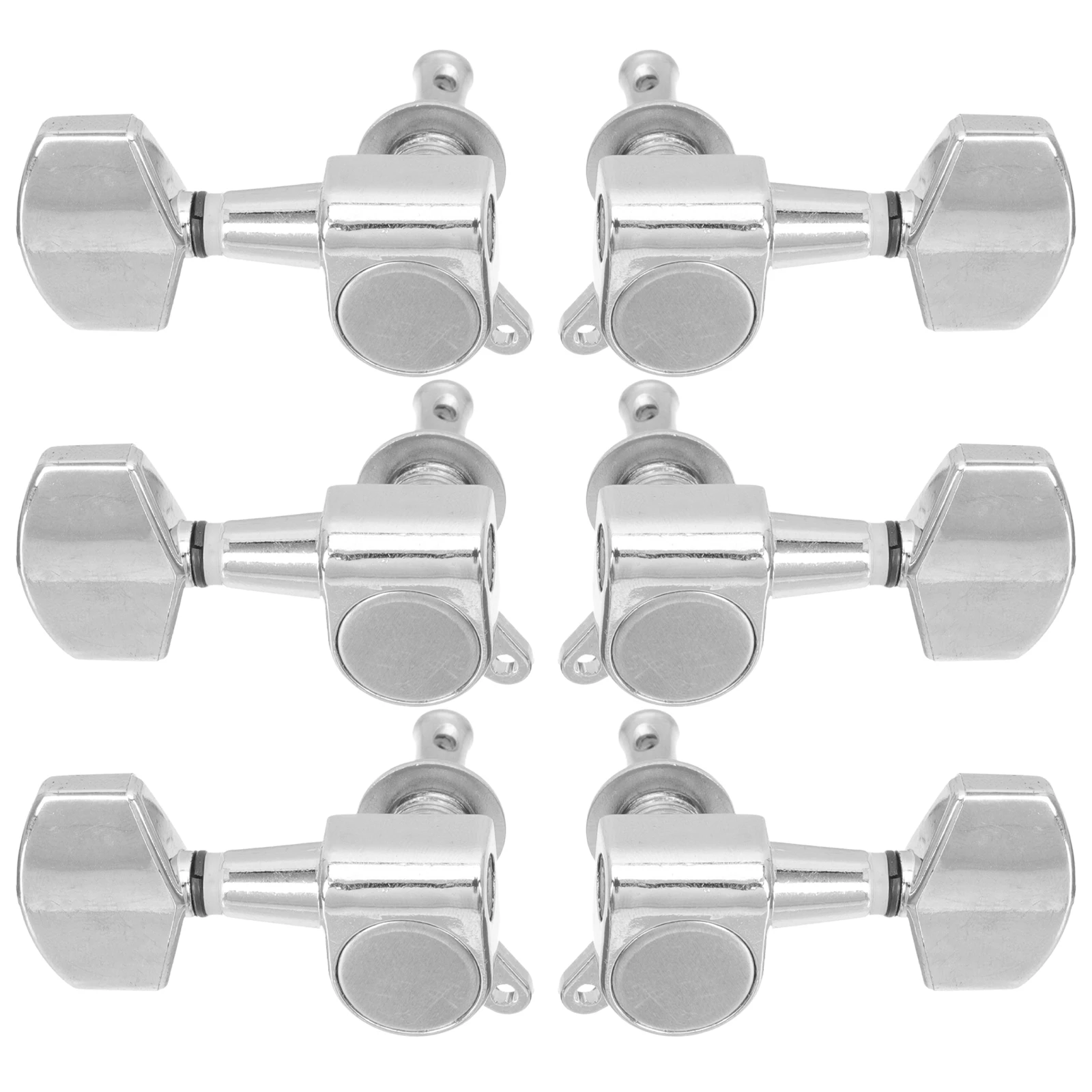 

6 Pcs Guitar Tuners Tuning Pegs Accessories Bass Replacement Accessory Ukulele Professional Part