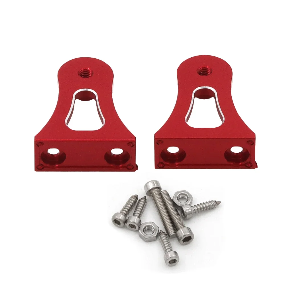 Eje de aletas embellecedoras de hélice de timón de dirección de Metal CNC para UDI903 UDI005 UDIRC RC barcos mejora piezas de repuesto