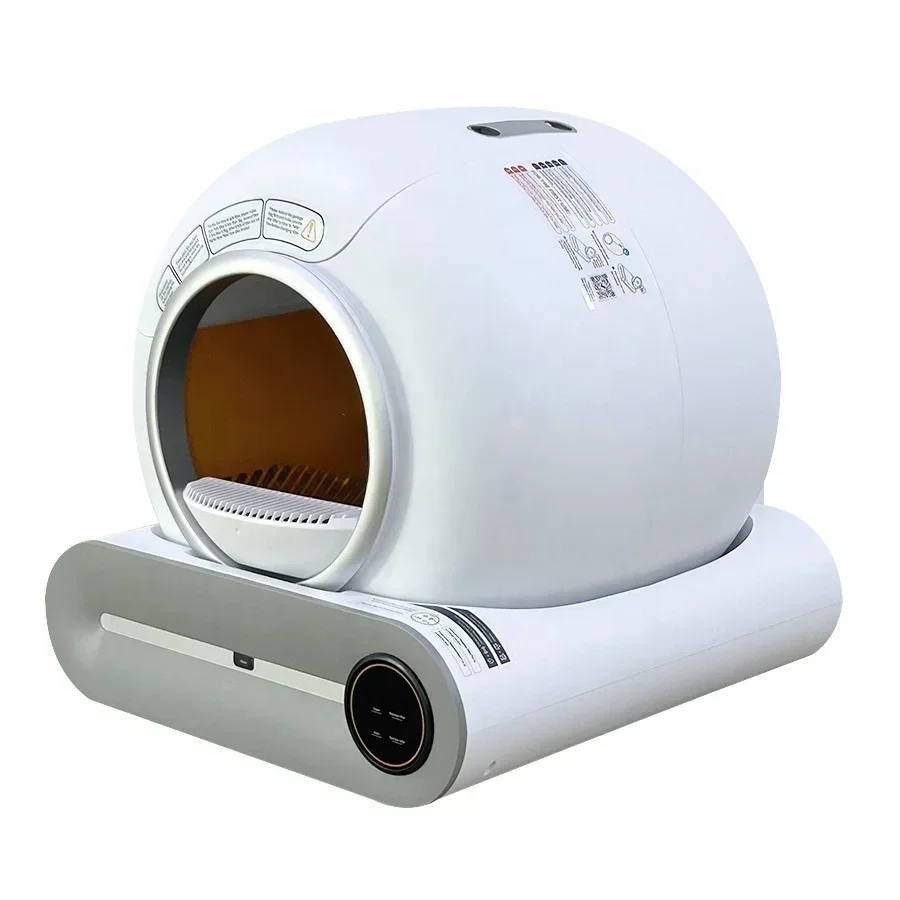 

Automatic Cat Toilet Wifi Connection Smart Control Self Cleaning Cat Box Luxury Large Enclosed Intelligent Furniture