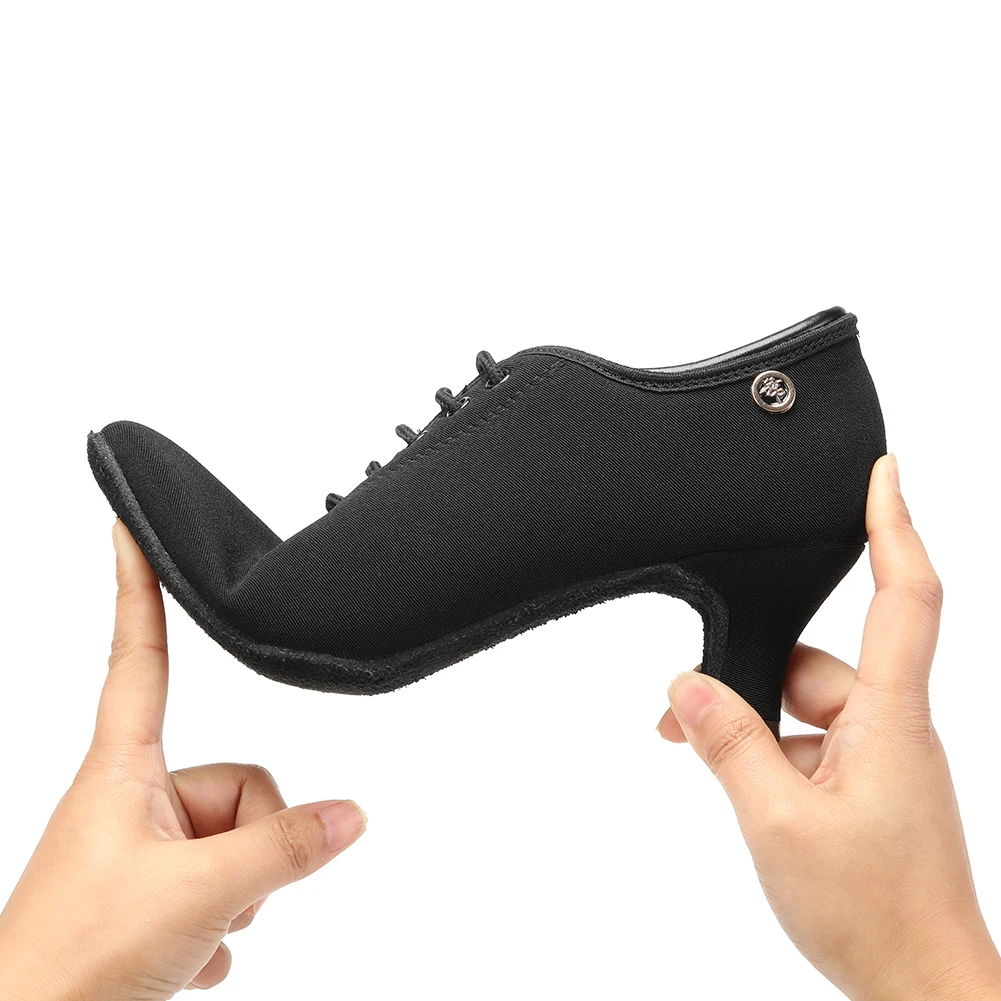 Modern Dance Shoes Women Ladies Waltz Dancing Shoes Ballroom Latin Dance Shoes For Women 5cm Modern Stable Heel Dance Sneakers