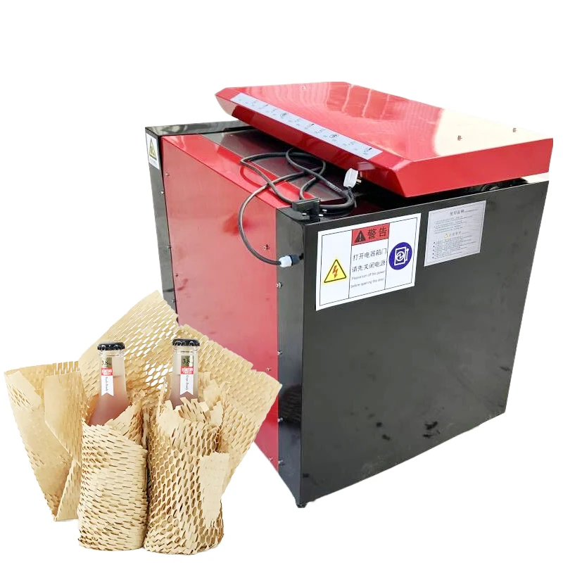 

Paper Cutting Machine New Eco-friendly Packaging Recycled Cushion Making Pad Carton Cutting Cardboard Shredder Machine