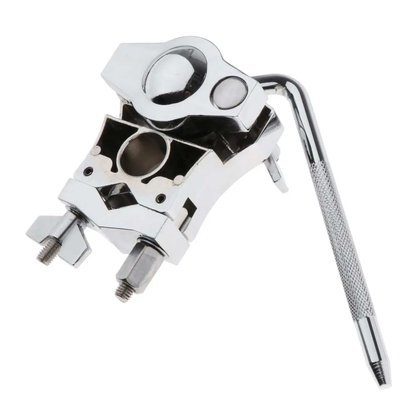 Percussion Tom Holder 360 Degree Rotating Metal Clamp Bracket for Drum Rack Mount